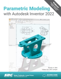 Imagen de portada: Parametric Modeling with Autodesk Inventor 2022 15th edition 9781630574222