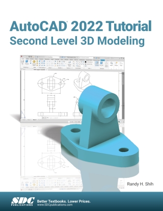 Cover image: AutoCAD 2022 Tutorial Second Level 3D Modeling 15th edition 9781630574482