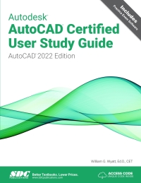 Omslagafbeelding: Autodesk AutoCAD Certified User Study Guide 4th edition 9781630574543