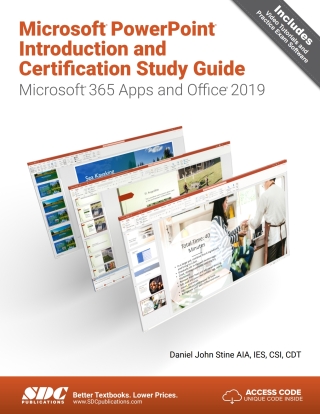 Titelbild: Microsoft PowerPoint Introduction and Certification Study Guide (Microsoft 365 Apps and Office 2019) 1st edition 9781630575007