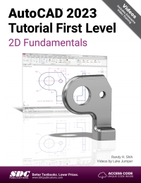Immagine di copertina: AutoCAD 2023 Tutorial First Level 2D Fundamentals 16th edition 9781630575014