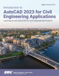 Imagen de portada: Introduction to AutoCAD 2023 for Civil Engineering Applications: Learning to use AutoCAD for Civil Engineering Projects 14th edition 9781630575212