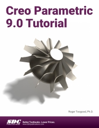 Immagine di copertina: Creo Parametric 9.0 Tutorial 12th edition 9781630575311