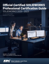 Imagen de portada: Official Certified SOLIDWORKS Professional Certification Guide (SOLIDWORKS 2020 - 2023) 6th edition 9781630575427
