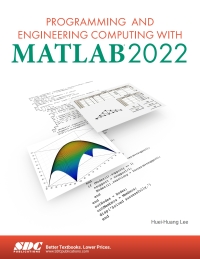 Cover image: Programming and Engineering Computing with MATLAB 2022 7th edition 9781630575465