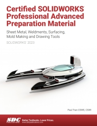 Imagen de portada: Certified SOLIDWORKS Professional Advanced Preparation Material (SOLIDWORKS 2023) 8th edition 9781630575663