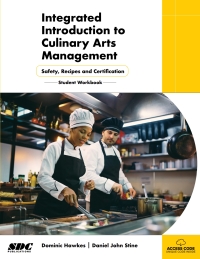 Imagen de portada: Integrated Introduction to Culinary Arts Management - Student Workbook 1st edition 9781630575748