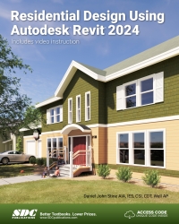 Omslagafbeelding: Residential Design Using Autodesk Revit 2024 17th edition 9781630575786