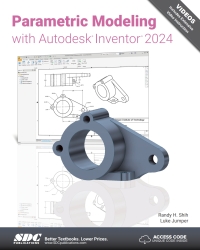 Omslagafbeelding: Parametric Modeling with Autodesk Inventor 2024 17th edition 9781630575793