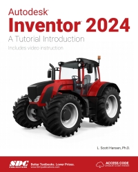 表紙画像: Autodesk Inventor 2024: A Tutorial Introduction 11th edition 9781630575823