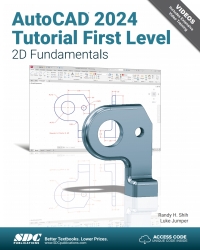 Imagen de portada: AutoCAD 2024 Tutorial First Level 2D Fundamentals 17th edition 9781630575854
