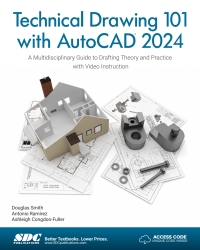 Imagen de portada: Technical Drawing 101 with AutoCAD 2024: A Multidisciplinary Guide to Drafting Theory and Practice with Video Instruction 11th edition 9781630576011