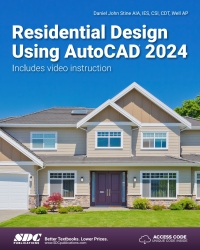 Omslagafbeelding: Residential Design Using AutoCAD 2024 17th edition 9781630576097