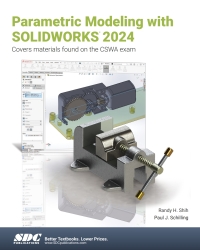 Immagine di copertina: Parametric Modeling with SOLIDWORKS 2024 18th edition 9781630576264