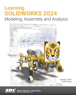 Cover image: Learning SOLIDWORKS 2024: Modeling, Assembly and Analysis 13th edition 9781630576394