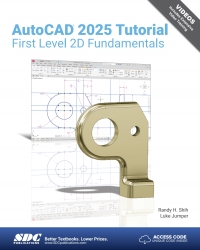 Imagen de portada: AutoCAD 2025 Tutorial First Level 2D Fundamentals 18th edition 9781630576554