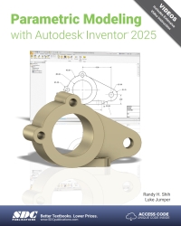 Imagen de portada: Parametric Modeling with Autodesk Inventor 2025 18th edition 9781630576585