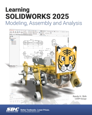 Cover image: Learning SOLIDWORKS 2025: Modeling, Assembly and Analysis 14th edition 9781630577100