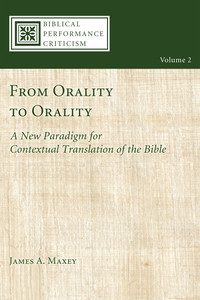 表紙画像: From Orality to Orality 9781606083246