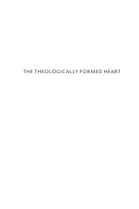 Cover image: The Theologically Formed Heart 9781625641915
