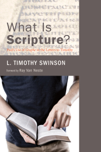 Imagen de portada: What Is Scripture? 9781625641007