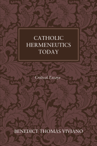 Cover image: Catholic Hermeneutics Today 9781625644183