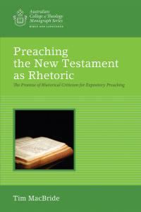 Omslagafbeelding: Preaching the New Testament as Rhetoric 9781625649959