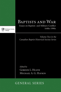 Imagen de portada: Baptists and War 9781625646743