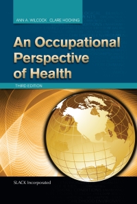 Cover image: An Occupational Perspective of Health 3rd edition 9781617110870