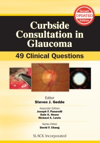 Cover image: Curbside Consultation in Glaucoma 9781617116391