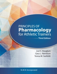 Omslagafbeelding: Principles of Pharmacology for Athletic Trainers 9781617119293