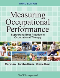 Cover image: Measuring Occupational Performance 3rd edition 9781630910266