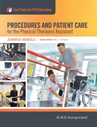Imagen de portada: Procedures and Patient Care for the Physical Therapist Assistant 9781630914530
