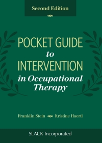 Cover image: Pocket Guide to Intervention in Occupational Therapy, Second Edition 9781630915681