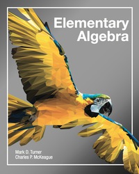 Cover image: Elementary Algebra 1st edition 9781630980634