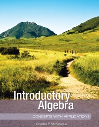 Cover image: Introductory Algebra: Concepts with Applications 1st edition 9781936368082