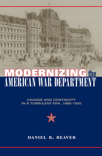 Omslagafbeelding: Modernizing the American War Department