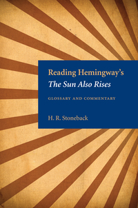 Cover image: Reading Hemingway's The Sun Also Rises 9780873388672