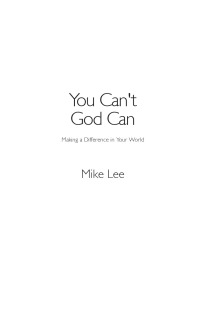 Cover image: You Can't God Can 9781631320507