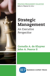 Cover image: Strategic Management 9781631570735