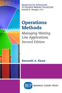 Imagen de portada: Operations Methods 2nd edition 9781631570858