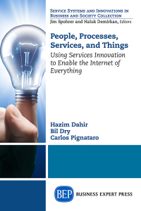 Imagen de portada: People, Processes, Services, and Things 9781631571008