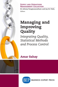 Imagen de portada: Managing and Improving Quality 9781631573415