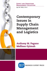 Cover image: Contemporary Issues in Supply Chain Management and Logistics 9781631573613