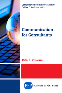 Imagen de portada: Communication for Consultants 9781631573774