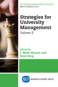 Titelbild: Strategies for University Management, Volume II 9781631574030