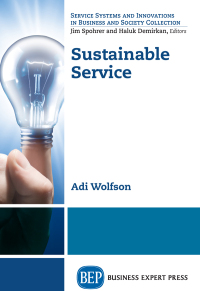 Cover image: Sustainable Service 9781631574610