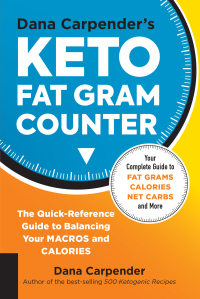 Imagen de portada: Dana Carpender's Keto Fat Gram Counter 9781592339082