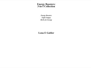 Cover image: Energy Boosters: 3-in-1 Collection