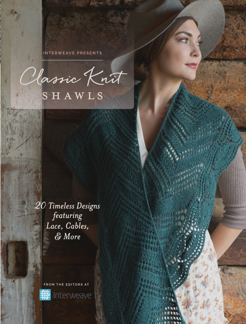 Interweave Presents - Classic Knit Shawls: 20 Timeless Designs Featuring Lace, Cables, and More - FULL INSTANT DOWNLOAD | PDF DOCX EPUB